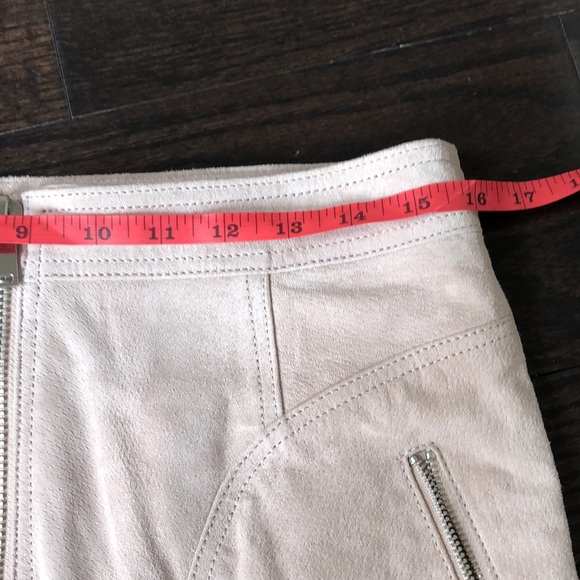 🌺MANGO leather/suede skirt - Picture 9 of 13